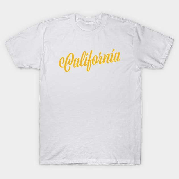 California T-Shirt by MrFranklin